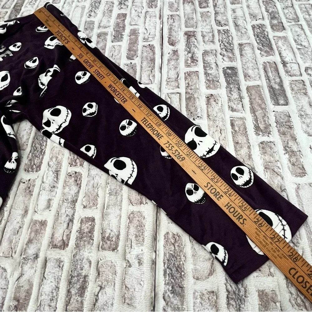 Disney Nightmare Before Xmas Pajama Set 2 Pc Velour Jack Women’s XL 16-18 Purple